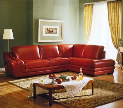 Диван из кожи «Coburg»